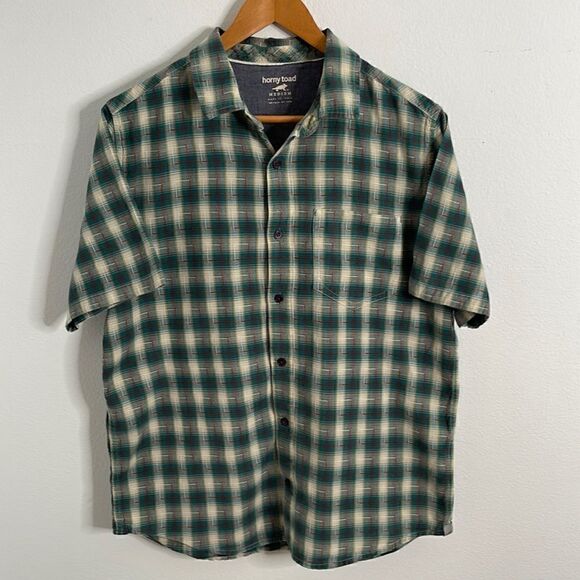 Horny Toad button down casual shirt.  Size Medium. - Picture 1 of 5